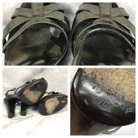 Burberry 40.5 heeled sandals - Picture 8 of 8